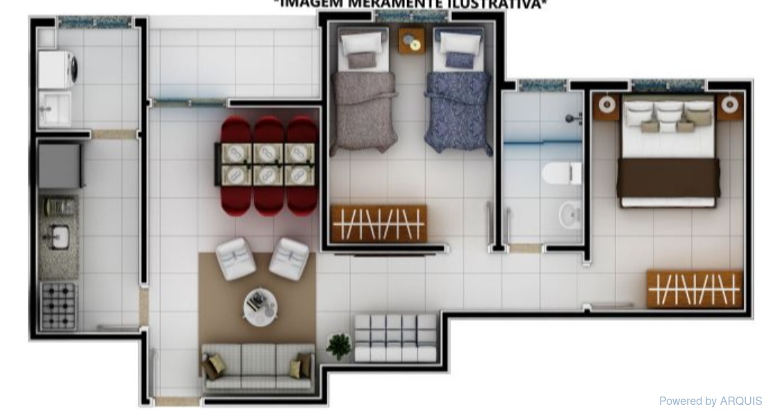 APARTAMENTO TIPO 1 