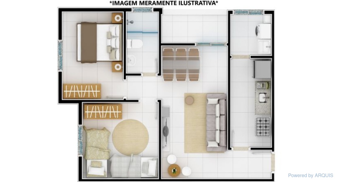 APARTAMENTO TIPO 2 